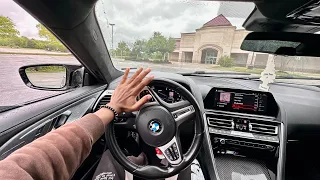 SLIDING EVERY TURN IN MY BMW M8 COMPETITION