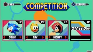 Sonic Mania Plus 3P Competition Mode