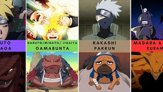 All Summoning Animals in Naruto and Boruto