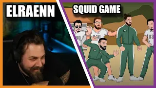 Elraenn - Squid Game Vs Twitch Parodi Animasyon İzliyor