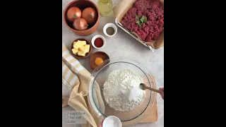 Uzbek samsa(samosa), beef samosa, oven samosa