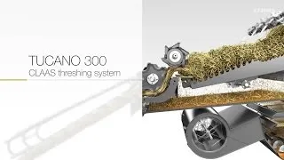 TUCANO 300 CLAAS threshing system / 2016