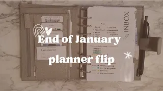 End of January functional planner set up video - Moterm personal luxe 2.0 w/FCC inserts