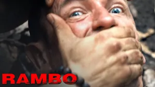 'They're Tracking Us' Scene | Rambo (2008)