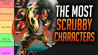 Street Fighter 6 No Skill Tier List! Who Are The Most Scrubby & Why?