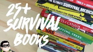 25+ Survival, Prepping & Bushcraft Books