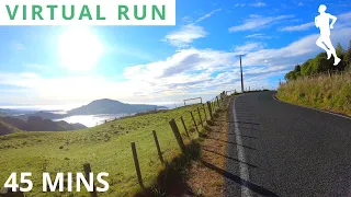 Virtual Running Video 45 Mins | Treadmill Scenery For Jogging