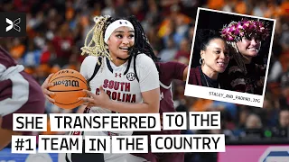 Dawn Staley Called With An Offer Te-Hina Paopao Couldn't Refuse | South Carolina | March Madness