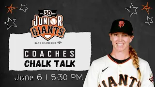 2024 Junior Giants Coaches Chalk Talk ft. Alyssa Nakken