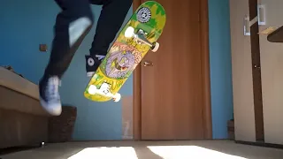 Vanilla milkshake skateboard (простые трюки на скейте).