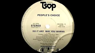 People's Choice ♒⚡  Do it anyway you wanna special disco 1975 ♒🍀♒⚡ Disco Magic album Joe Joyce dj