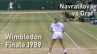 Wimbledon Finale 1989  Martina Navratilova - Steffi Graf