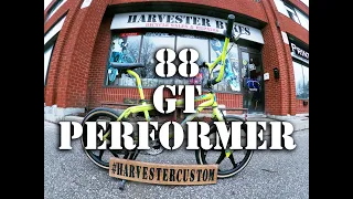 1988 GT Pro Performer Old School BMX Build @ Harvester Bikes