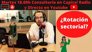 🔴¿Rotación sectorial?👉🏽Directo Consultorio de bolsa Capital Radio📻 martes 10 de enero David Galán