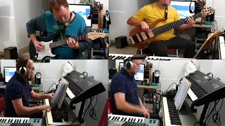 Billy Joel - Pressure, 1982 (Bass, guitar and Keyboards Cover)