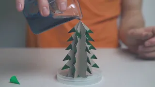 How to make the Crystal Solution to Grow a Crystal Tree