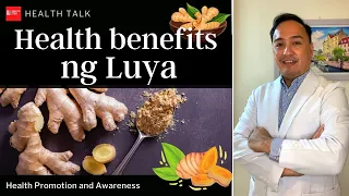 Health benefits of Ginger (Luya)