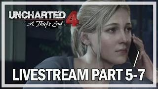 Uncharted 4: A Thief's End Walkthrough Part 5-7 - Let's Play Gameplay