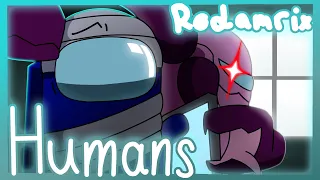 HUMANS | Among us meme | For @Rodamrix