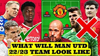 How Will TEN HAG Setup Manchester United Next Season! Starting XI, Transfers, Formation!