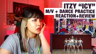 OG KPOP STAN/RETIRED DANCER reacts+reviews ITZY "Icy" M/V + Dance Practice!