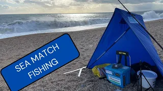 Southern League and Open, Round 3 Cogden Chesil Beach. Sea Fishing UK 2024.