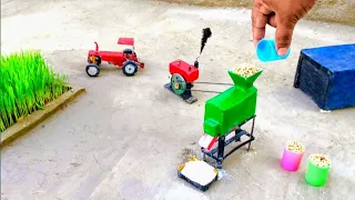 diy tractor mini flour mill | science Top project | keep villa