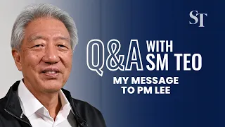 My message to PM Lee | Q&A with SM Teo