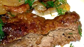 Нежнейшая маринованная, отбивная  печень, с волшебным вкусом.marinated liver .Liver.