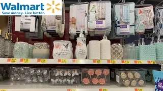 Walmart Bath Sets & Bathroom Decoration Accessories | Shop With Me August 2019