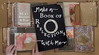 The Final Book! - Make a Book of Shadows With Me - Binding & FLIP THROUGH! - Episode 4