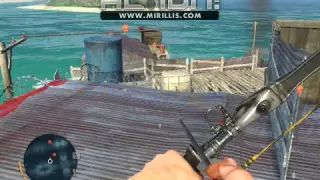 Far Cry 3:Orphan Point Outpost(stealth and Paragliding gameplay)