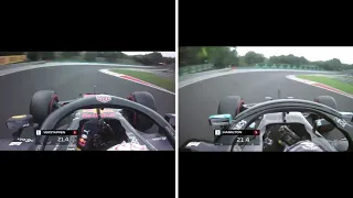 2020 vs 2019 Hungarian Grand Prix Pole Laps Compared