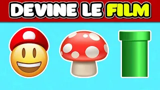 Devine le FILM en ÉMOJIS  🍿🍄🔧| Mario, Élémentaire, Spider Man, Mercredi | Quiz Émoji Films