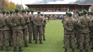 Angelobung des Bundesheeres in Pettneu am Arlberg 2019