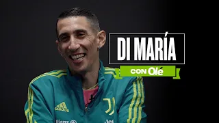 Ángel Di María MANO A MANO con Olé desde Turín