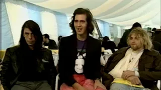 Nirvana - Interview Reading Festival (1991)