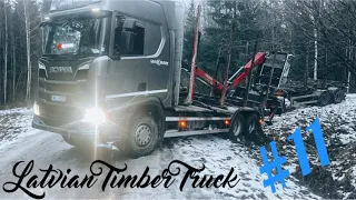 Latvian Timber Truck #11 Buldozers /Grāvis/Salauztas Durvis