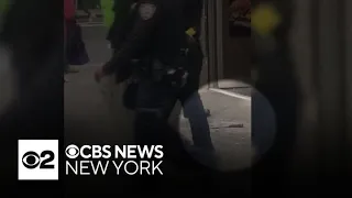 Video shows knife attack near Times Square, 61-year-old man arrested
