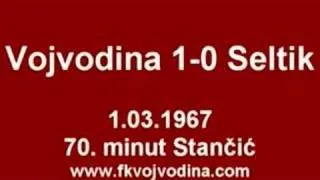 F.K. Vojvodina 1-0 F.C. Celtic Glasgow