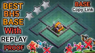 New BEST BH5 BASE With REPLAY 2021!! COC Builder Hall 5 Base Copy Link - Clash Of Clans