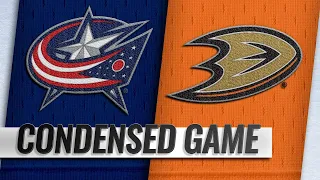 11/04/18 Condensed Game: Blue Jackets @ Ducks