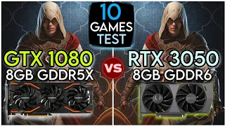 GTX 1080 vs RTX 3050 | Test In 10 Games In Mid 2023 | Which Is Best ?