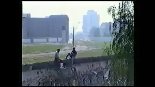 Berlin before the fall of the Berlin wall 1989