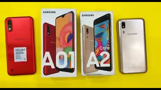 Samsung Galaxy A01 vs Samsung Galaxy A2 Core