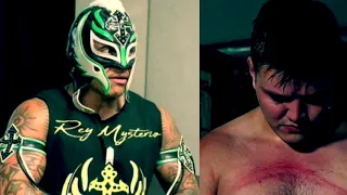 Rey Mysterio on: did Dominik's Kendo Stick angle go too far?