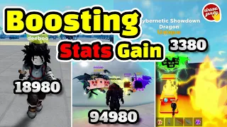 Do Thousand Rebirth to boost Stats gains while glitching | Muscle Legends Roblox