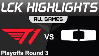 T1 vs DK Highlights ALL GAMES R3 LCK Spring Playoffs 2024 T1 vs Dplus KIA by Onivia