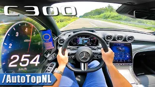 NEW! Mercedes-Benz C Class C300 | TOP SPEED on AUTOBAHN by AutoTopNL