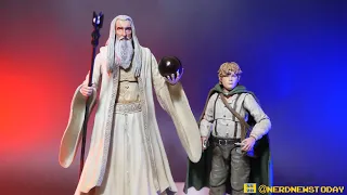 Lord of the Rings Samwise Gamgee & Saruman Figure Review